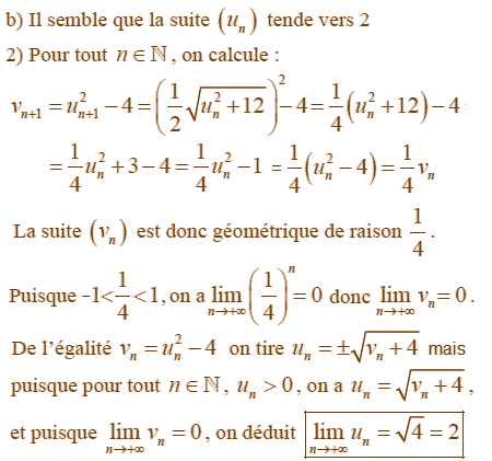 solution suite géométrique et convergence (image2)