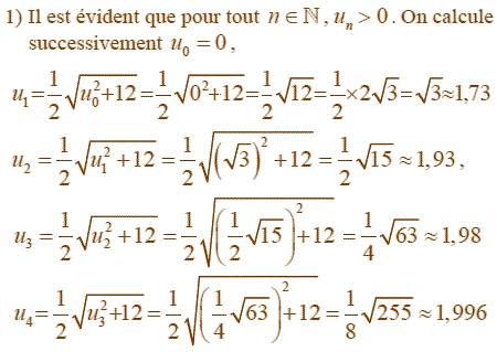 solution suite géométrique et convergence (image1)