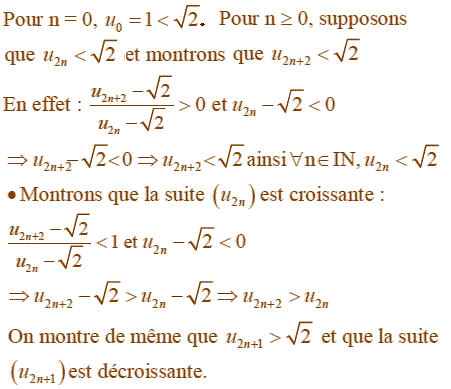 solution Convergence d'une suite non monotone (image4)