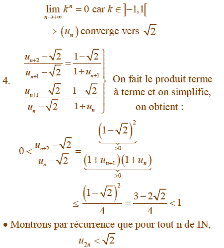 solution Convergence d'une suite non monotone (image3)
