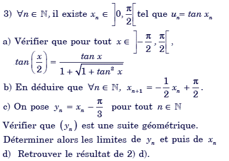 exercice Etude de la convergence d'une suite non monotone (image3)