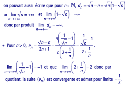 solution Calculs de limites (image4)