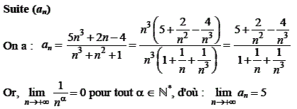 solution Calculs de limites (image1)