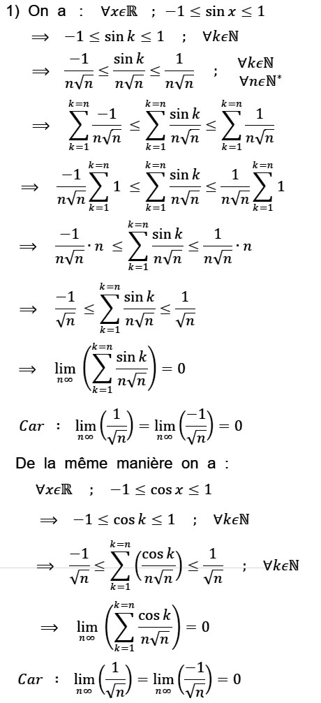 solution Convergence des suites monotones (image1)