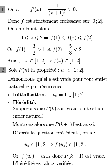 solution Convergence d'une suite monotone (image1)