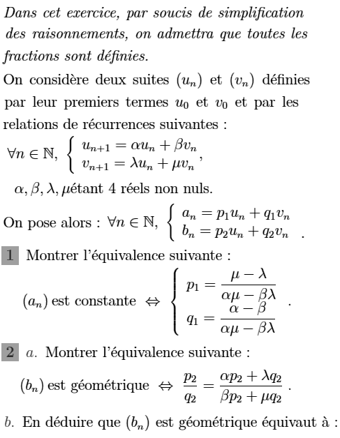 exercice Suites imbriquées (Cas général) (image1)